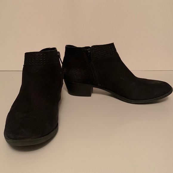 low heel lucky brand booties